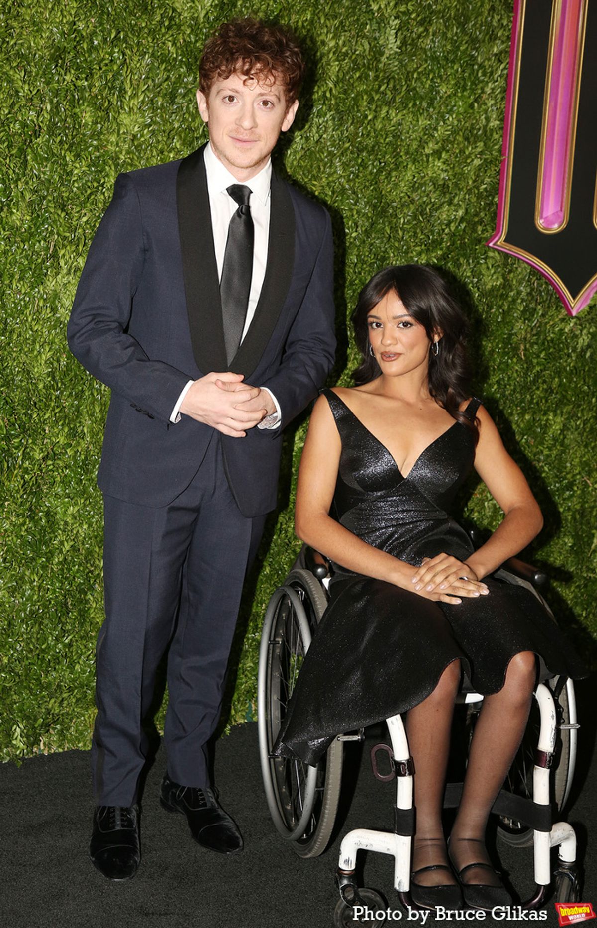 Ethan Slater and Marissa Bode at 