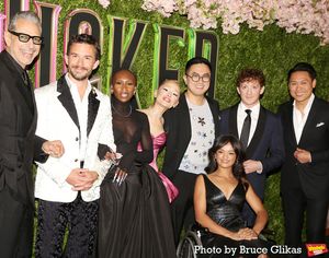 Jeff Goldblum, Jonathan Bailey, Cynthia Erivo, Ariana Grande, Bowen Yang, Marissa Bode, Ethan Slater, and Jon M. Chu @ BroadwayWorld Jeff Goldblum, Jonathan Bailey, Cynthia Erivo, Ariana Grande, Bowen Yang, Marissa Bod Photo
