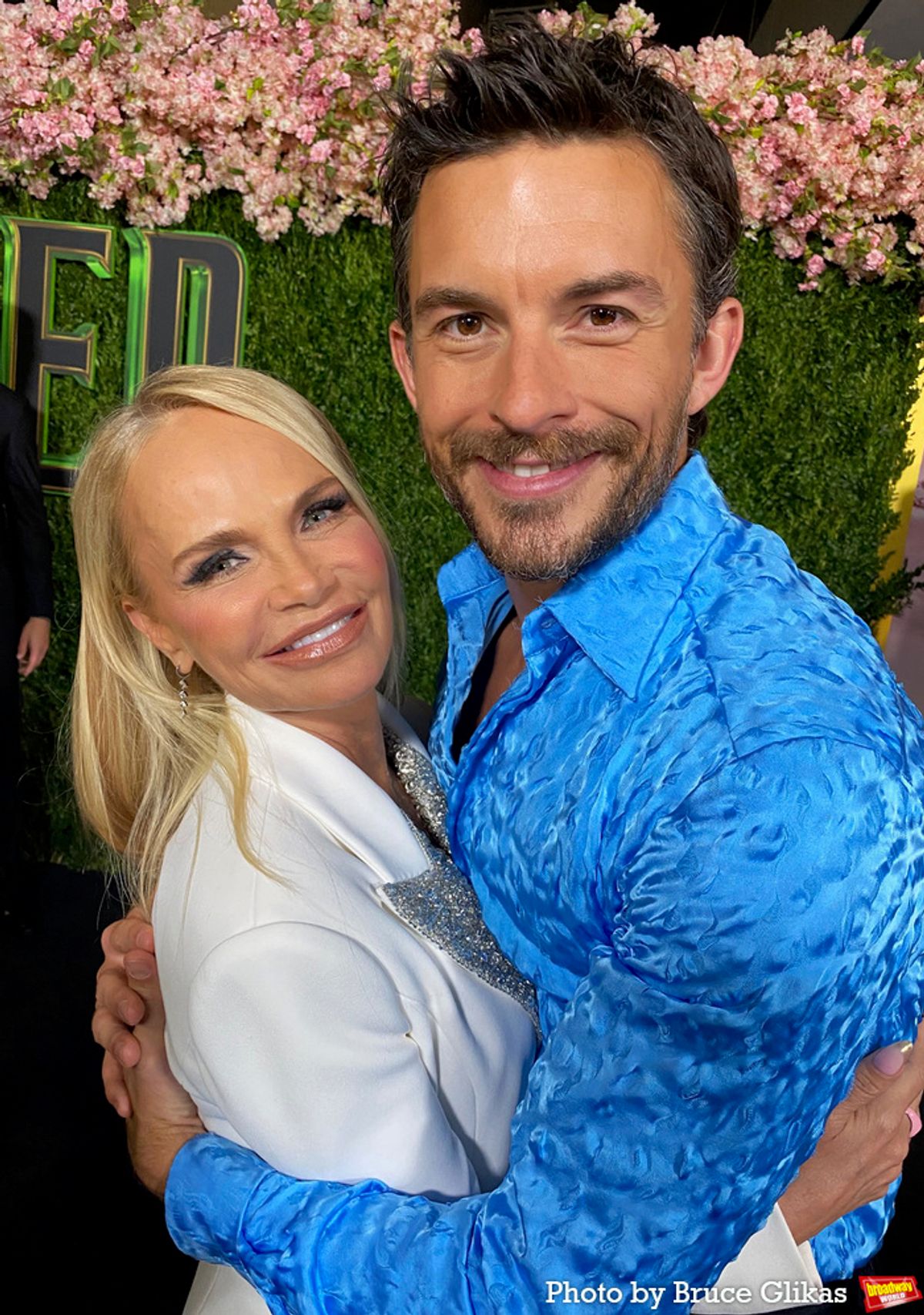 Kristin Chenoweth and Jonathan Bailey at 