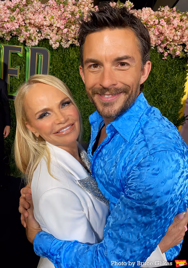 Kristin Chenoweth and Jonathan Bailey Photo