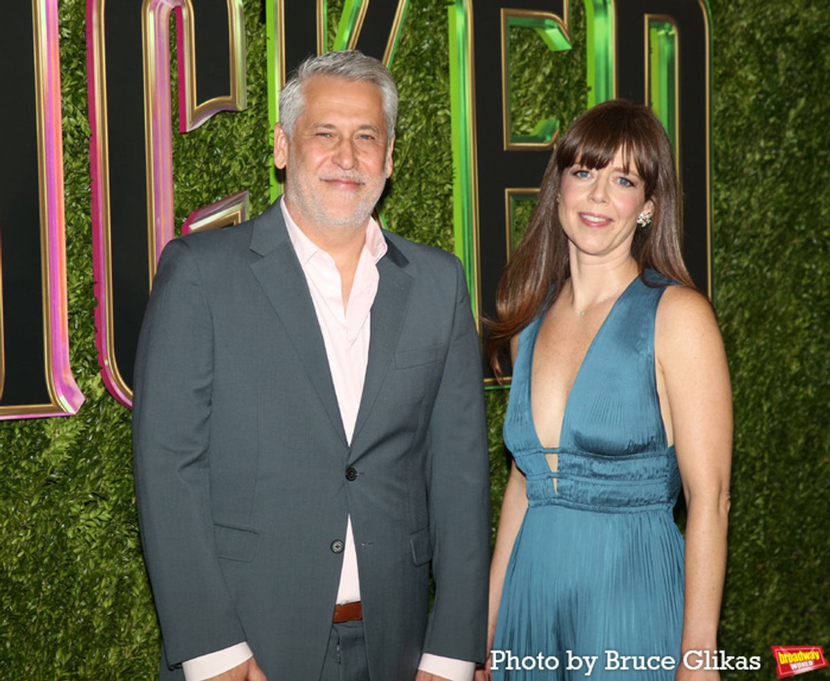 Myron Kerstein and Alice Brooks at 