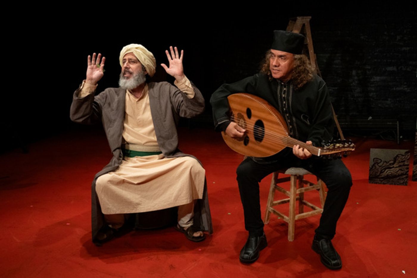 Photos: OUD PLAYER ON THE TEL At HERE Arts Center  Image