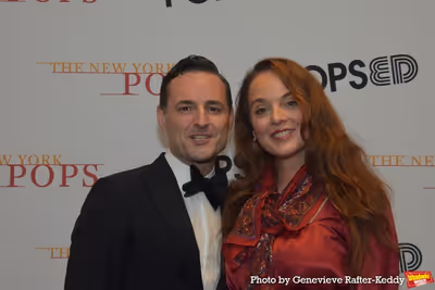 Max von Essen and Melissa Errico Photo