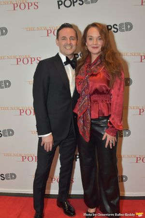 Max von Essen and Melissa Errico @ BroadwayWorld Max von Essen and Melissa Errico Photo