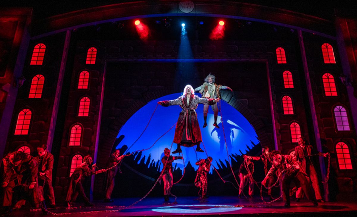 Leland Burnett and Richard Rowan, with Cast at 