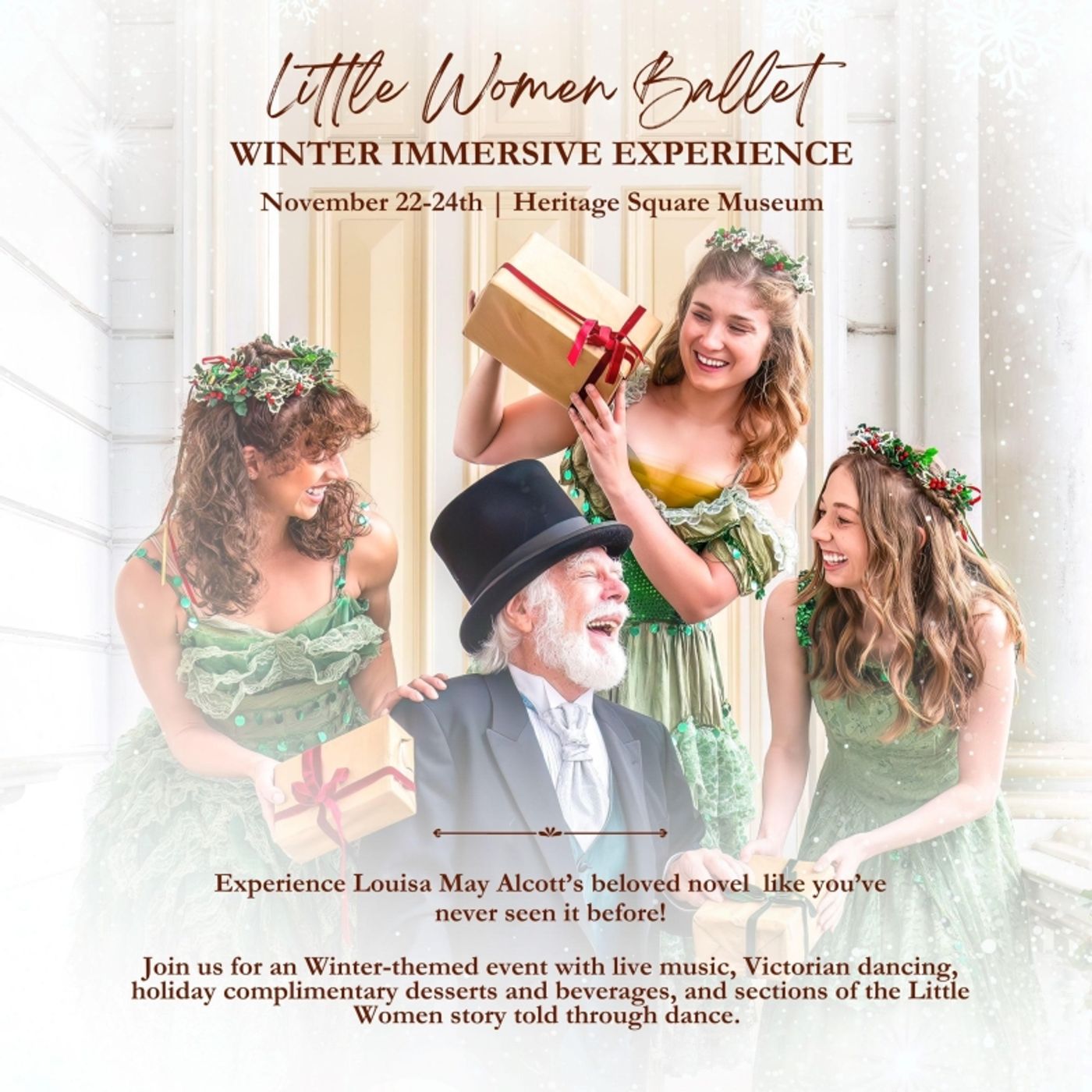Interview: Emma Andres on LITTLE WOMEN BALLET Interview: Emma Andres on LITTLE WOMEN BALLET Image
