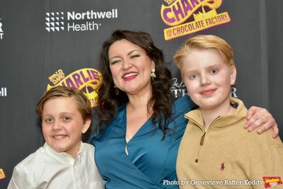 Caitlin Burke with Oliver Cirelli and Elliot Torbenson Photo