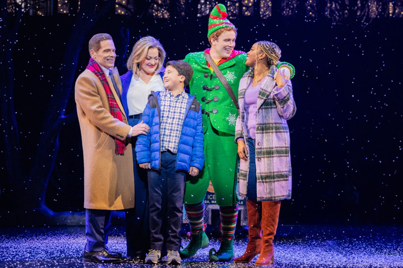 Photos: Grey Henson, Sean Astin, & More in ELF THE MUSICAL on Broadway  Image