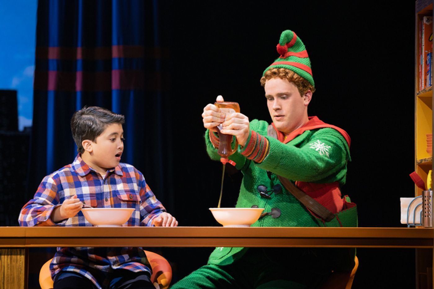 Photos: Grey Henson, Sean Astin, & More in ELF THE MUSICAL on Broadway  Image
