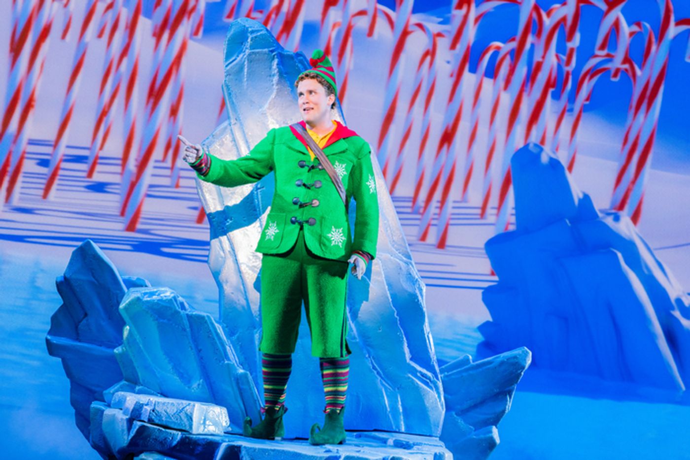Photos: Grey Henson, Sean Astin, & More in ELF THE MUSICAL on Broadway  Image