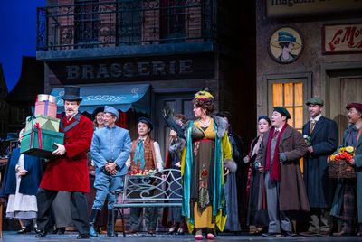 Philip Skinner, Melissa Sondhi, and Cast Photo