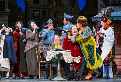 Philip Skinner, Melissa Sondhi, and Cast Photo