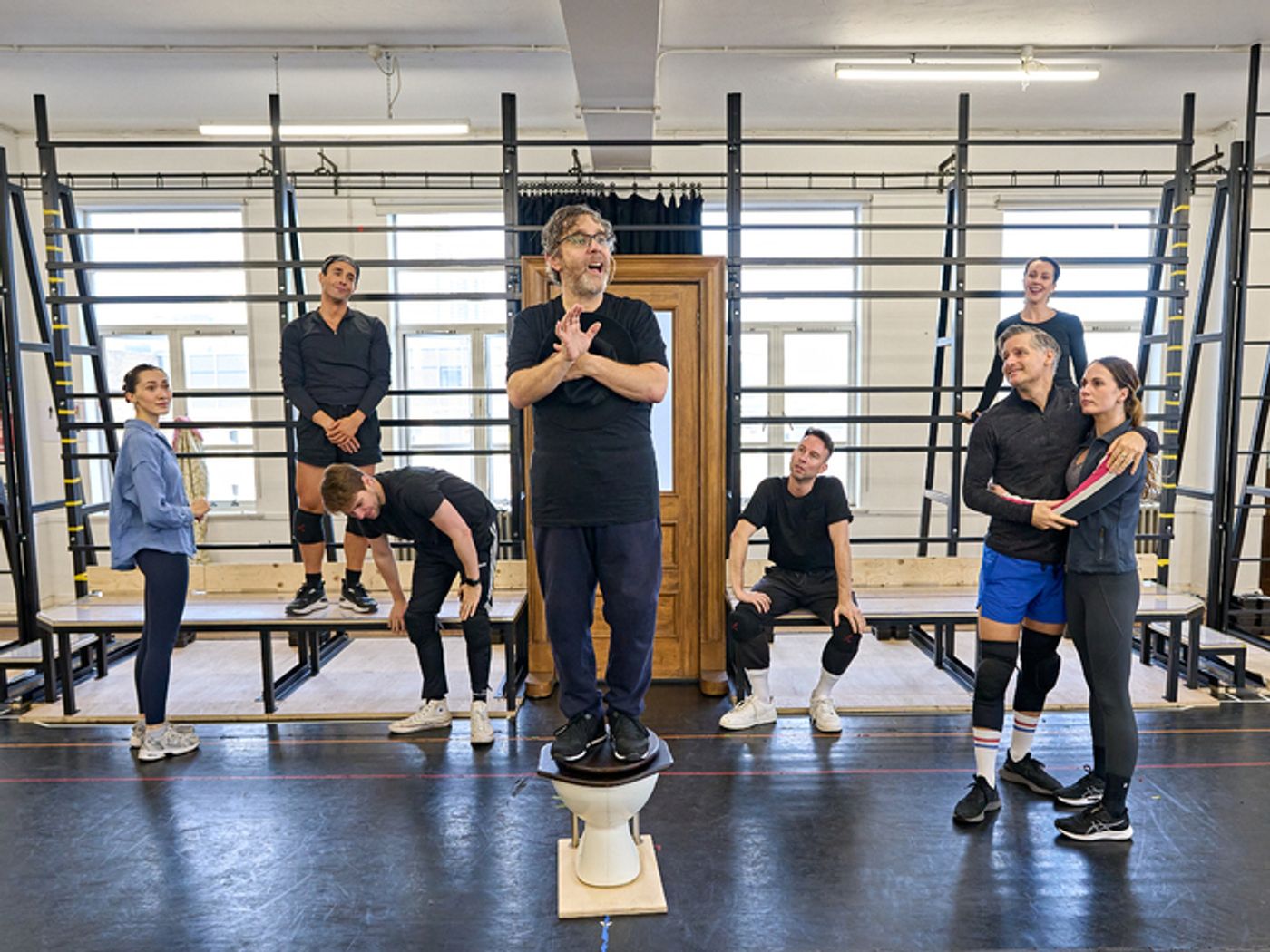 Photos: THE PRODUCERS at Menier Chocolate Factory in Rehearsal  Image