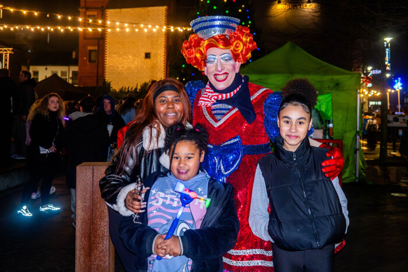 Photos: PETER PAN Star Andrew Ryan Rings Christmas At the Jewellery Quarter Christmas Lights  Image