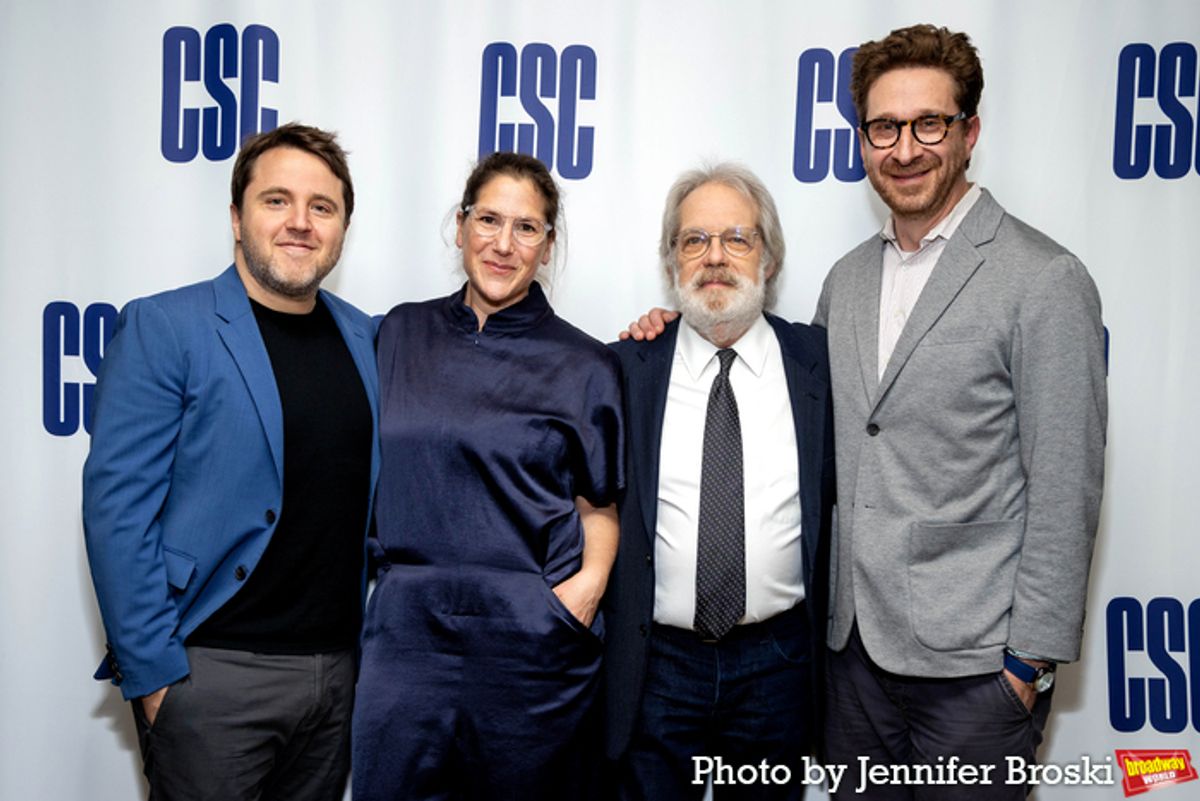 Joshua Harmon, Anne Kauffman, John Weidman, Daniel Goldstein at 