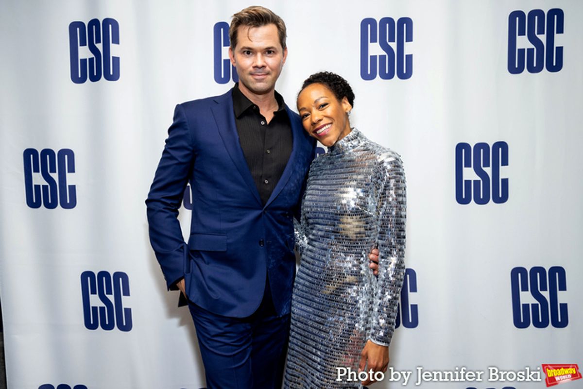 Andrew Rannells, Nikki M. James at 