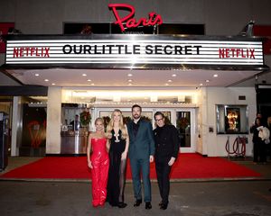 Kristin Chenoweth, Lindsay Lohan, Ian Harding, and Dan Bucatinsky @ BroadwayWorld Kristin Chenoweth, Lindsay Lohan, Ian Harding, and Dan Bucatinsky Photo