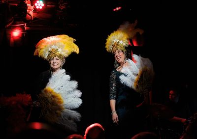 Marta Sanders and Leanne Borghesi. Credit: Conor Weiss Photo