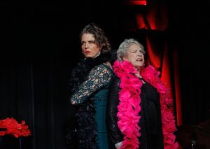 Marta Sanders and Leanne Borghesi. Credit: Conor Weiss Photo