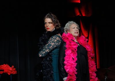 Marta Sanders and Leanne Borghesi. Credit: Conor Weiss Photo