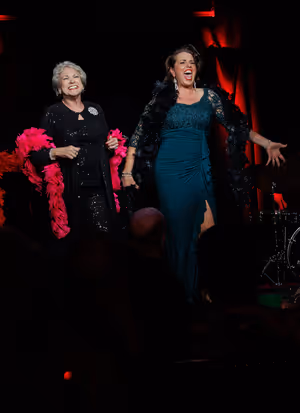 Marta Sanders and Leanne Borghesi. Credit: Conor Weiss Photo