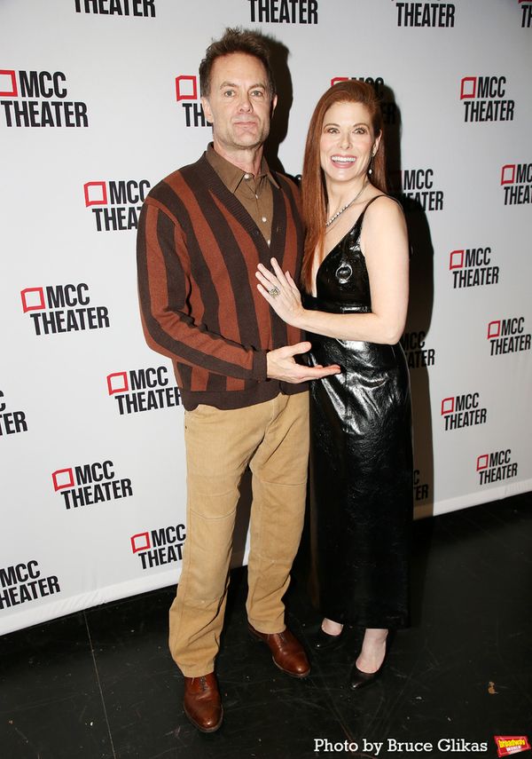 Garret Dillahunt and Debra Messing  Photo