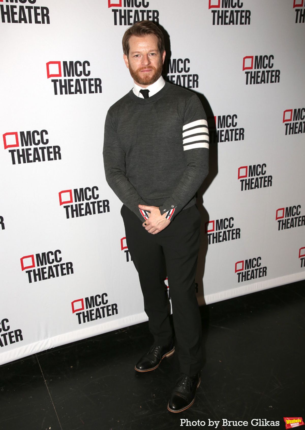 NEW YORK, NEW YORK - NOVEMBER 18: Mark Dancewicz poses at the opening night of 'Shit.Meet.Fan.' at MCC Theater on November 18, 2024 in New York City. (Photo by Bruce Glikas/WireImage) at 