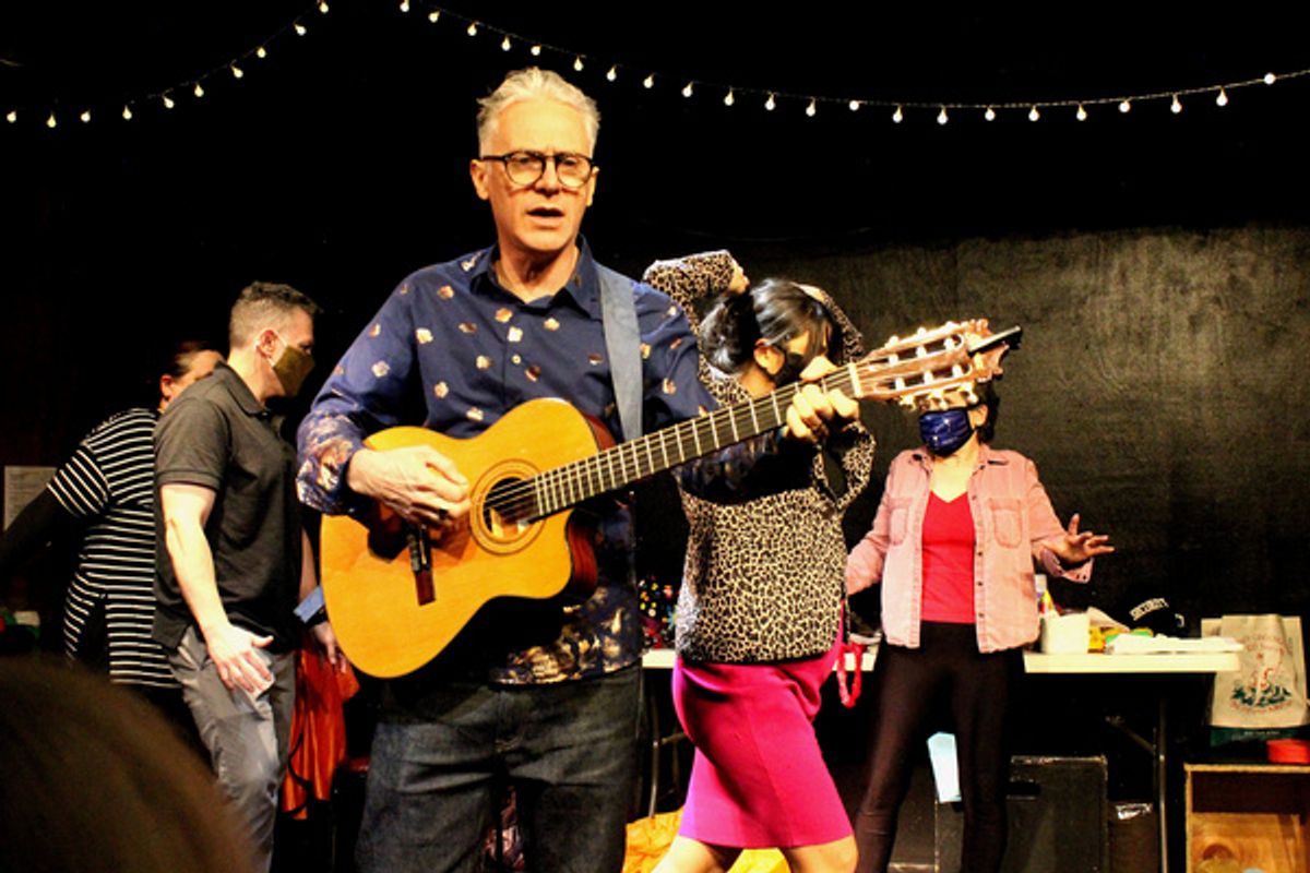 L-R, Evie Aronson, Todd Exler, John Munnelly, Natalie Hunter, Sam Katz, Photo Credit: Roberto Tobar at 