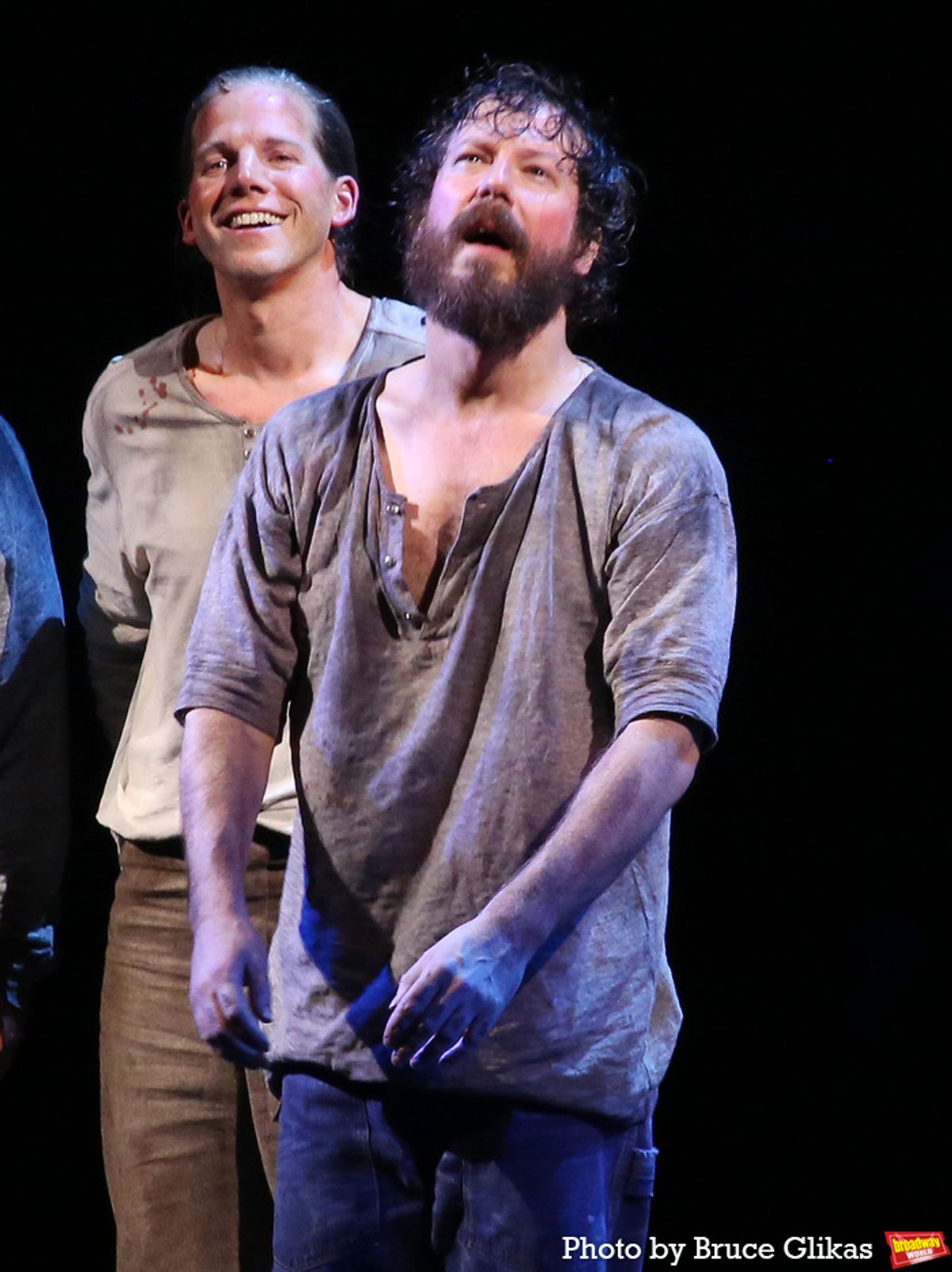 Stark Sands and John Gallagher Jr.  at 