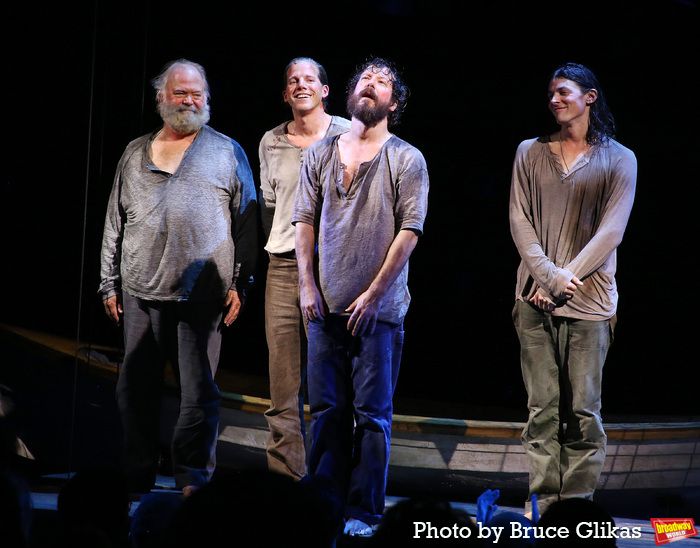 Photos: The Avett Brothers Join SWEPT AWAY Cast at Opening Night Curtain Call — photo 5 of 15