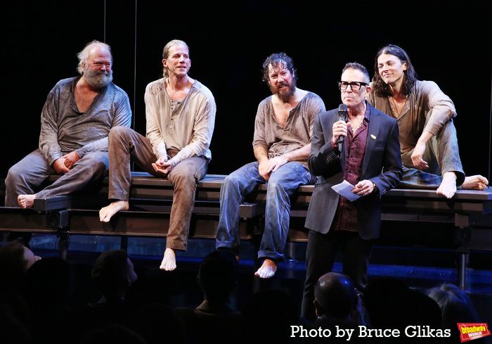 Photos: The Avett Brothers Join SWEPT AWAY Cast at Opening Night Curtain Call — photo 6 of 15