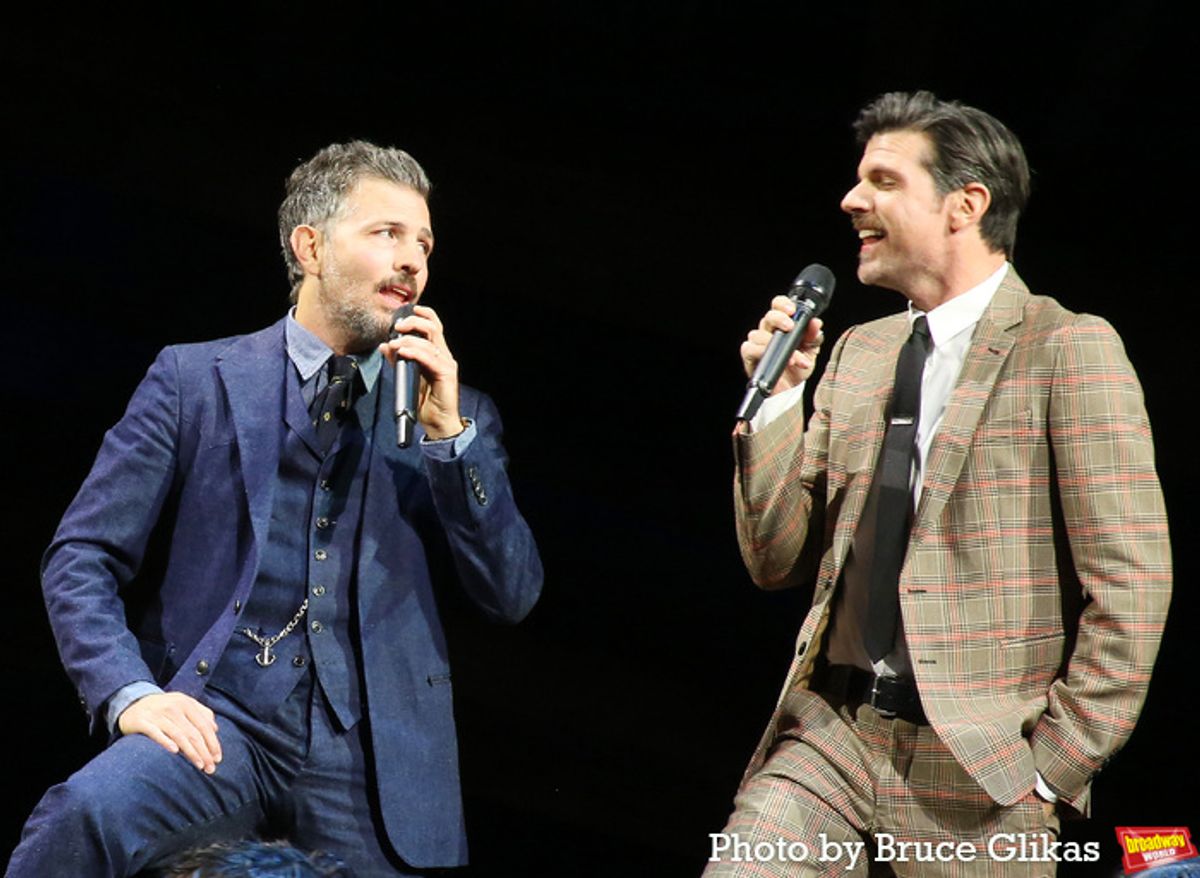 Scott Avett and Seth Avett at 