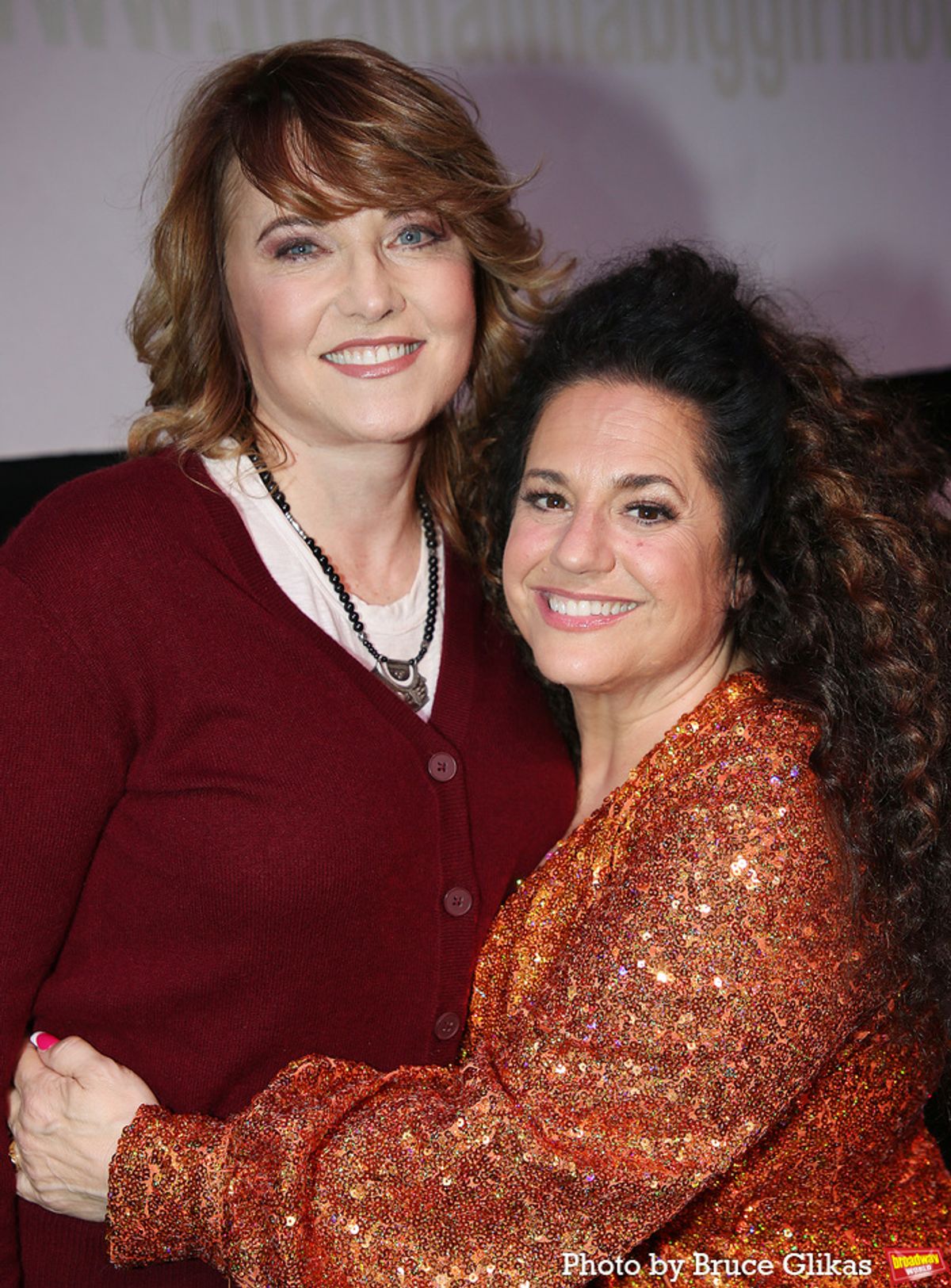 Lucy Lawless and Marissa Jaret Winokur at 