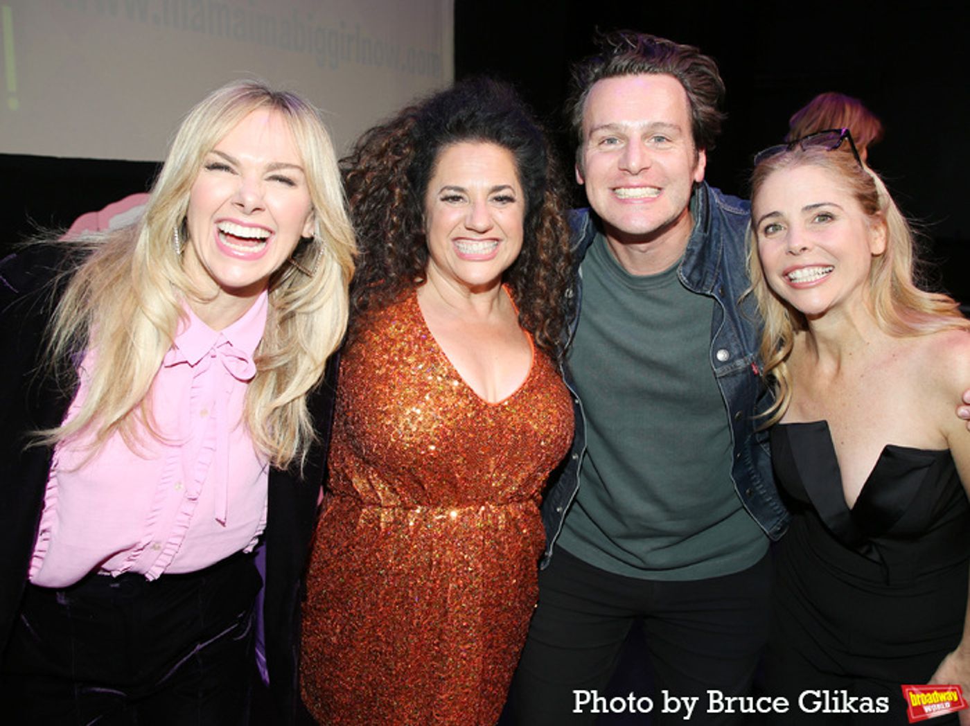 Photos: Jonathan Groff and Lucy Lawless Visit MAMA, I’M A BIG GIRL NOW!  Image