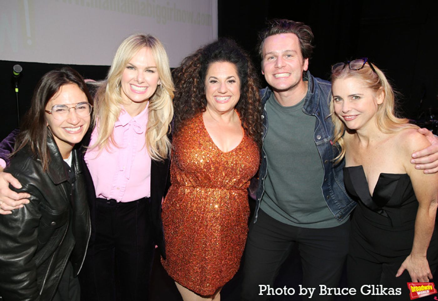 Photos: Jonathan Groff and Lucy Lawless Visit MAMA, I’M A BIG GIRL NOW!  Image