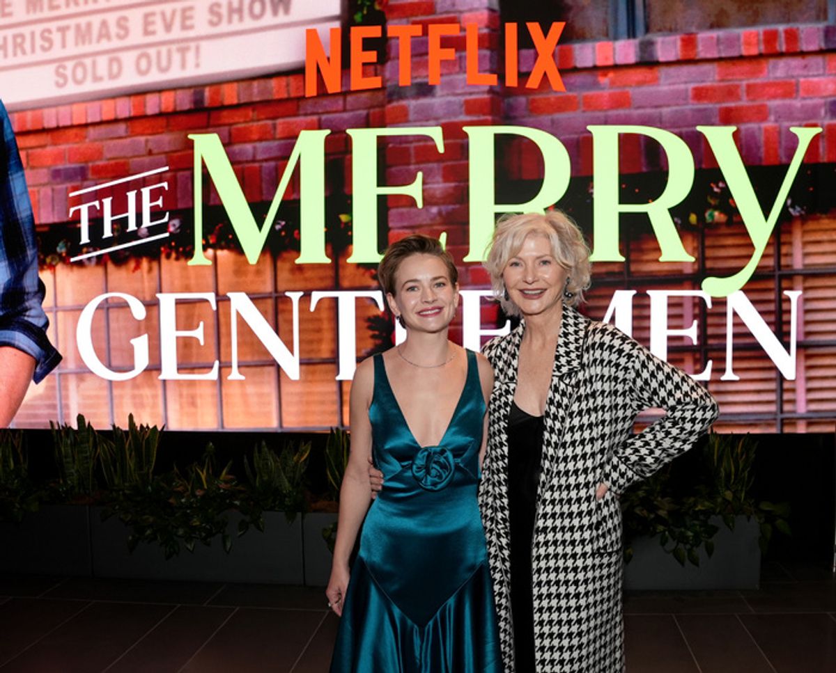 Britt Robertson and Beth Broderick at 