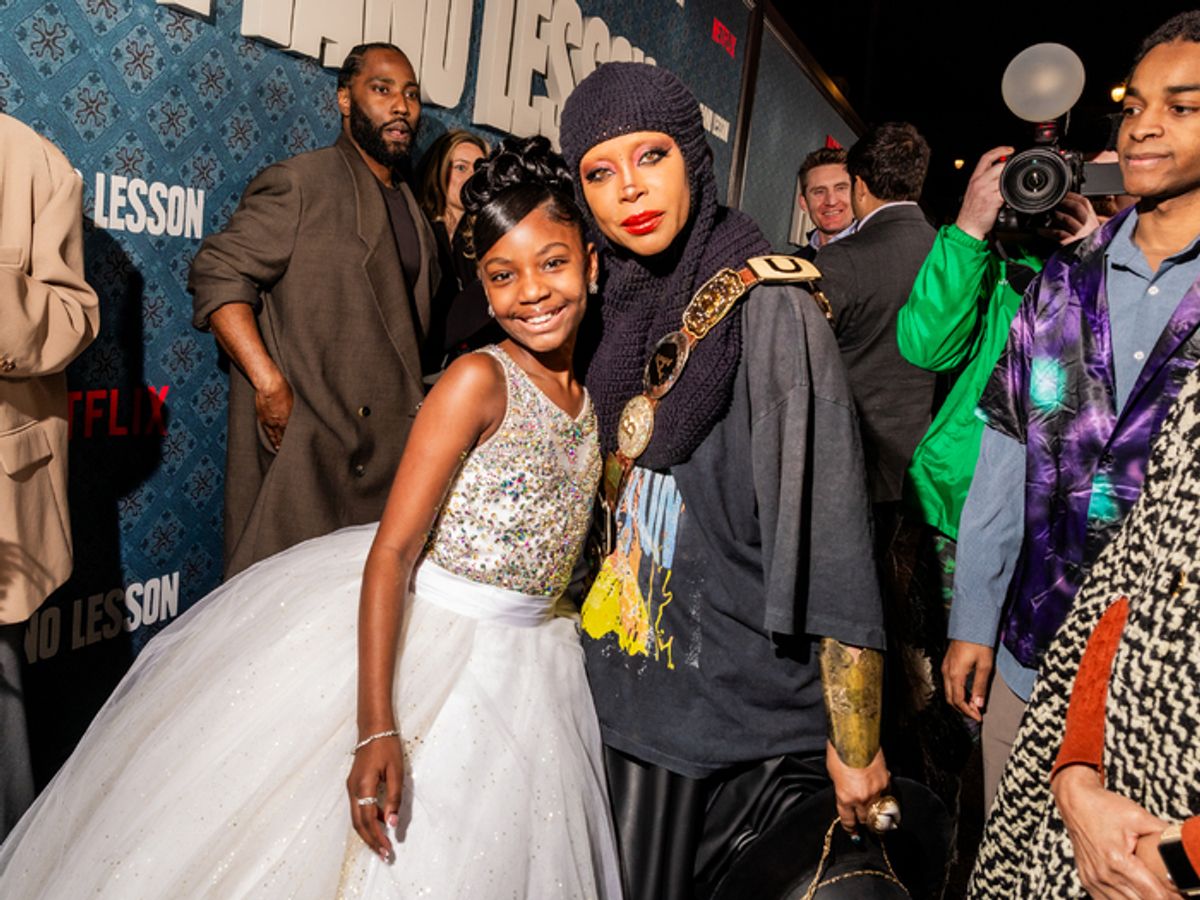 Skylar Aleece Smith and Erykah Badu at 