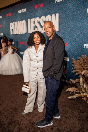 Pauletta Washington and Denzel Washington @ BroadwayWorld Pauletta Washington and Denzel Washington Photo