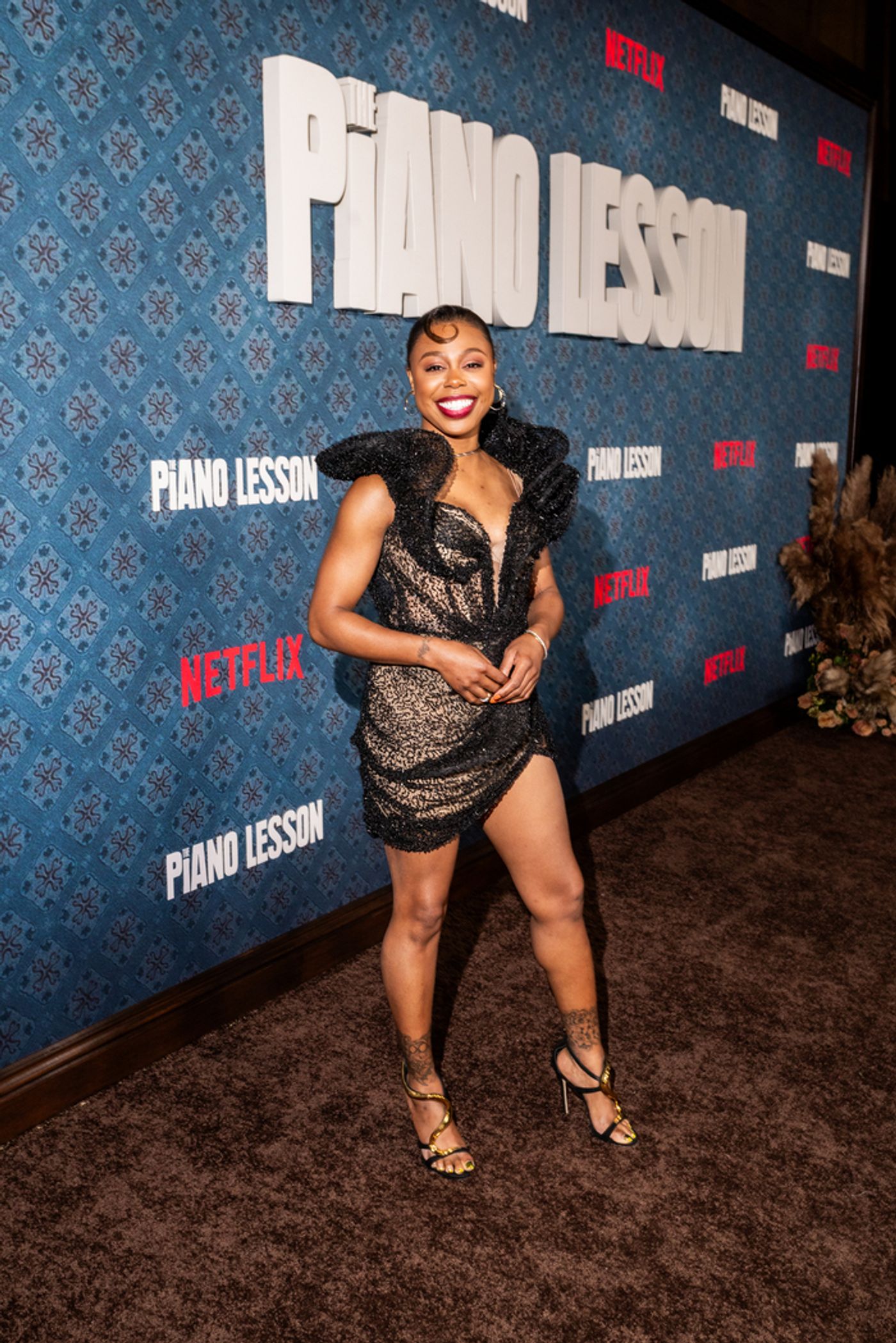 Photos: John David Washington, Denzel Washington, & More Attend THE PIANO LESSON Premiere  Image