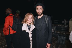Isabelle Huppert and Jim Parsons @ BroadwayWorld Isabelle Huppert and Jim Parsons Photo