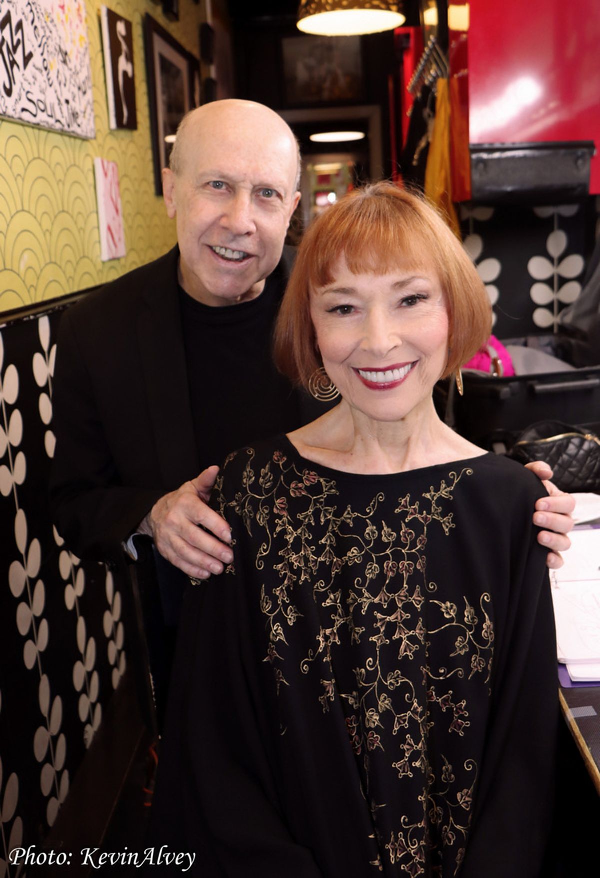 Alex Rybeck, Karen Akers at 