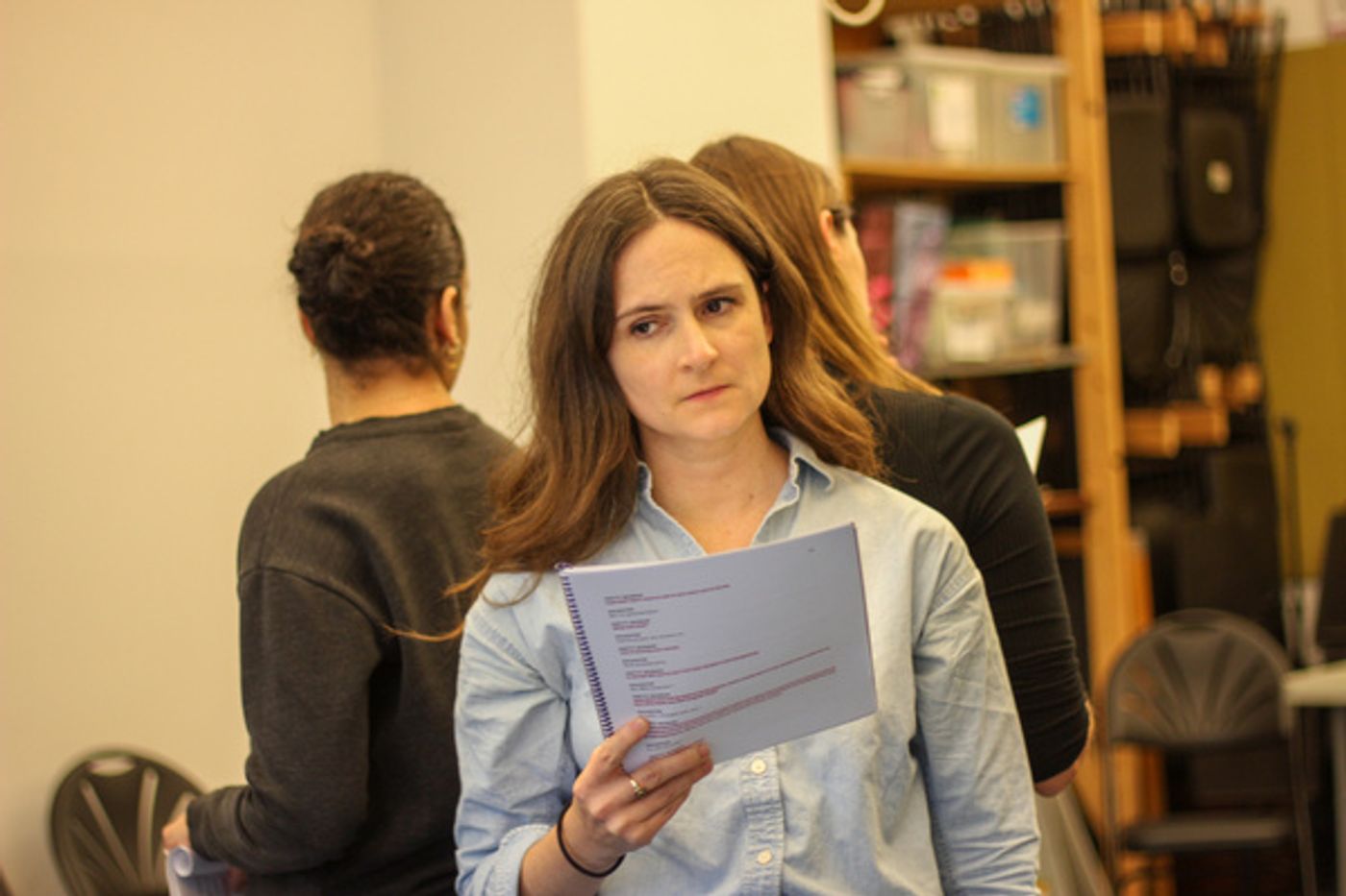 Photo Exclusive: Inside Rehearsals For RACECAR RACECAR RACECAR With The Hearth  Image