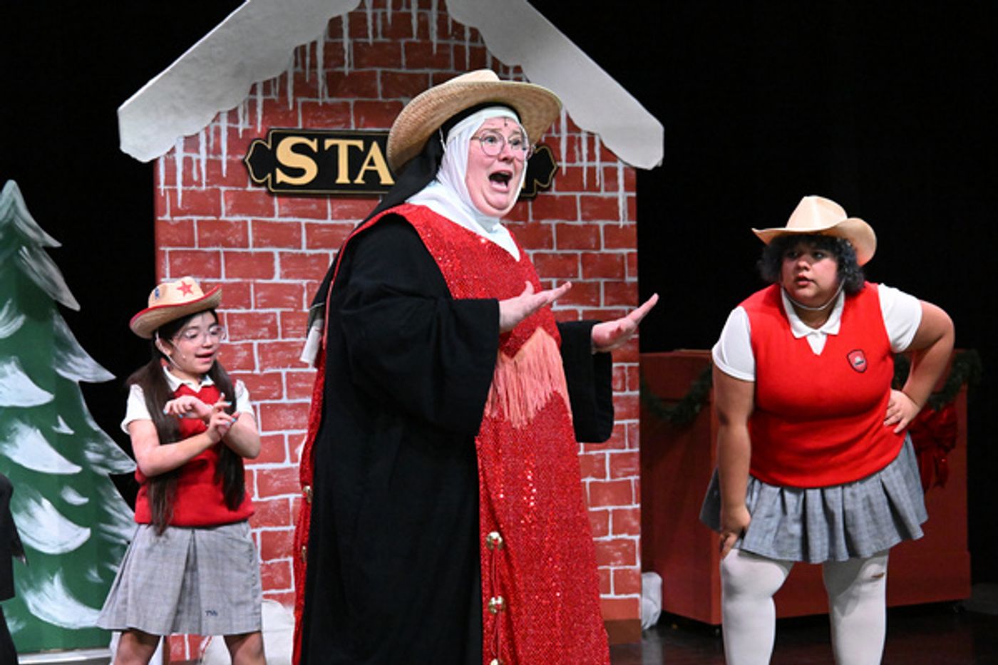 Photos: NUNCRACKERS: THE NUNSENSE CHRISTMAS MUSICAL Presented By The Grand Prairie Arts Council Photos: NUNCRACKERS: THE NUNSENSE CHRISTMAS MUSICAL Presented By The Grand Prairie Arts Council Image