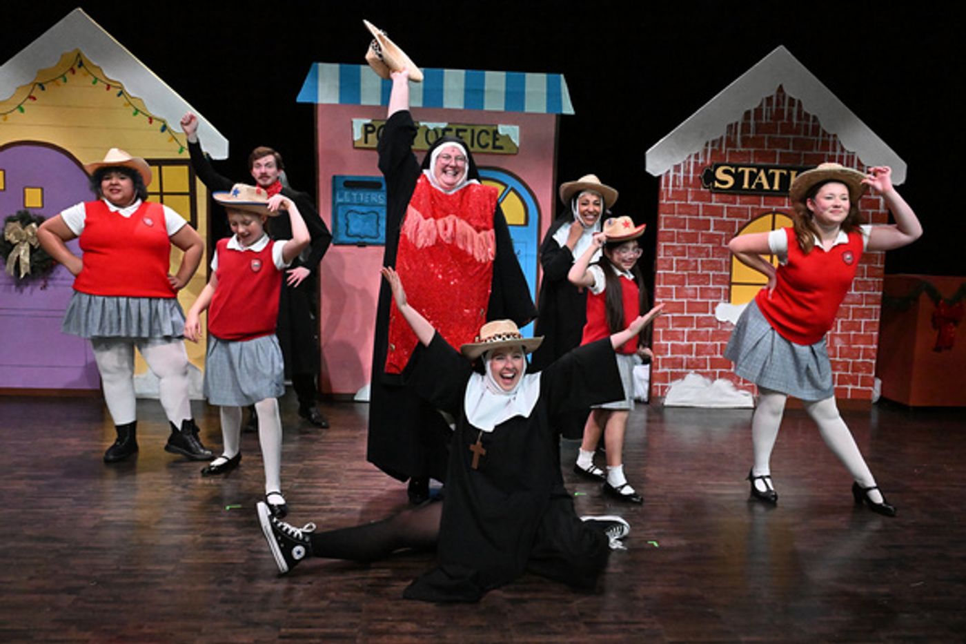 Photos: NUNCRACKERS: THE NUNSENSE CHRISTMAS MUSICAL Presented By The Grand Prairie Arts Council Photos: NUNCRACKERS: THE NUNSENSE CHRISTMAS MUSICAL Presented By The Grand Prairie Arts Council Image