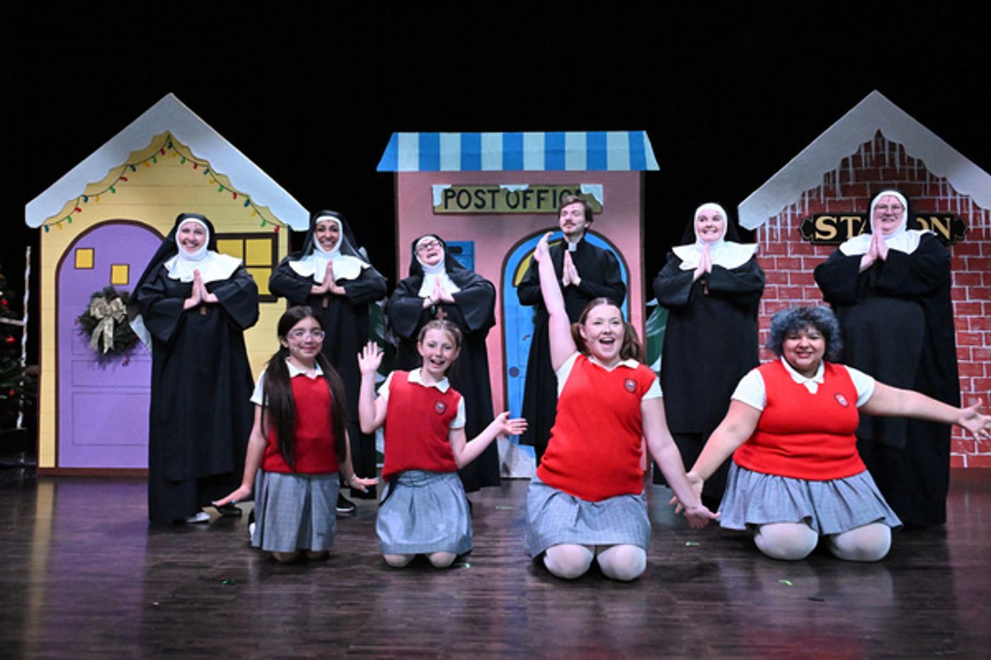 Photos: NUNCRACKERS: THE NUNSENSE CHRISTMAS MUSICAL Presented By The Grand Prairie Arts Council Photos: NUNCRACKERS: THE NUNSENSE CHRISTMAS MUSICAL Presented By The Grand Prairie Arts Council Image