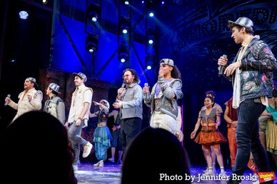 JC Chasez and the cast of & JULIET Photo