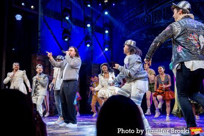 JC Chasez and the cast of & JULIET Photo