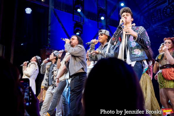 JC Chasez and the cast of & JULIET Photo