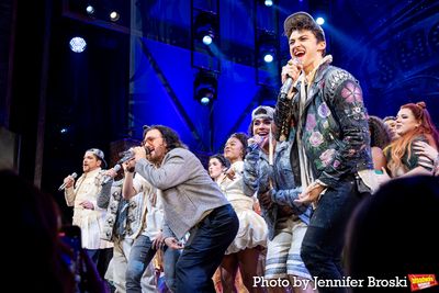 JC Chasez and the cast of & JULIET Photo