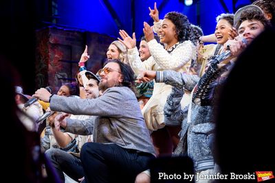 JC Chasez and the cast of & JULIET Photo